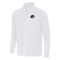 Men's Antigua Boise State Broncos Intent Quarter-Zip Top