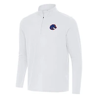 Men's Antigua Boise State Broncos Intent Quarter-Zip Top