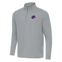 Men's Antigua Boise State Broncos Intent Quarter-Zip Top
