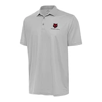 Men's Antigua Gray/White Arkansas State Red Wolves Rings Polo