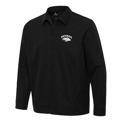 Men's Antigua Nevada Wolf Pack Pivot Full-Zip Jacket