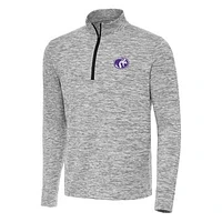 Men's Antigua Black North Alabama Lions Cause Quarter-Zip Top