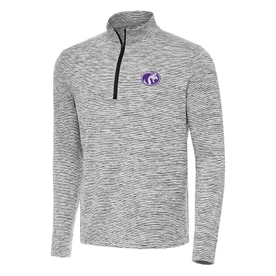 Men's Antigua Black North Alabama Lions Cause Quarter-Zip Top