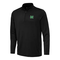 Men's Antigua Marshall Thundering Herd Reprocess Quarter-Zip Top