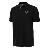 Men's Antigua Black/Gray Maine Black Bears Era Polo