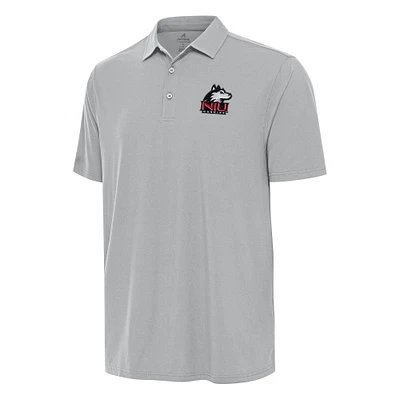 Men's Antigua Gray Northern Illinois Huskies Era Polo