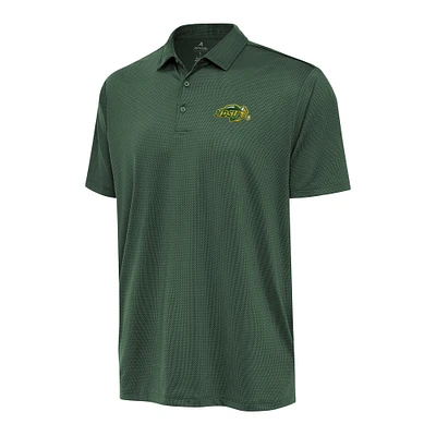Men's Antigua Green NDSU Bison Ellipse Polo