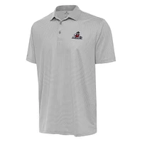 Men's Antigua Gray/White New Mexico State Aggies Rings Polo