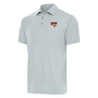 Men's Antigua  Heather Gray Northern Iowa Panthers Big & Tall Par 3 Polo