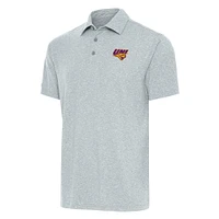 Men's Antigua  Heather Gray Northern Iowa Panthers Big & Tall Par 3 Polo