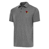 Men's Antigua Heather Illinois State Redbirds Big & Tall Par 3 Polo