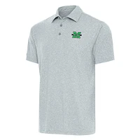 Men's Antigua  Heather Gray Marshall Thundering Herd Big & Tall Par 3 Polo