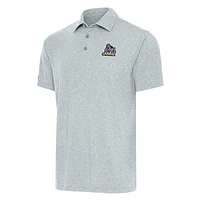 Men's Antigua  Heather Gray James Madison Dukes Big & Tall Par 3 Polo