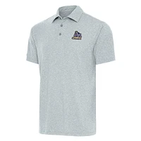 Men's Antigua  Heather Gray James Madison Dukes Big & Tall Par 3 Polo