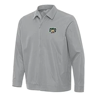 Men's Antigua Ohio Bobcats Pivot Full-Zip Jacket