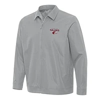 Men's Antigua Southern Illinois Salukis Pivot Full-Zip Jacket