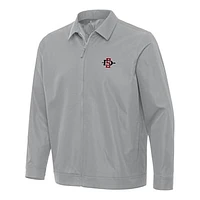 Men's Antigua San Diego State Aztecs Pivot Full-Zip Jacket