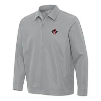 Men's Antigua San Diego State Aztecs Pivot Full-Zip Jacket