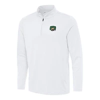 Men's Antigua Ohio Bobcats Reprocess Quarter-Zip Top