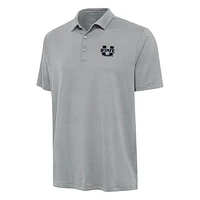 Men's Antigua Gray Utah State Aggies Reprocess Polo