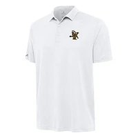 Men's Antigua White Vermont Catamounts Reprocess Polo