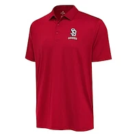 Men's Antigua Red South Dakota Coyotes Ellipse Polo
