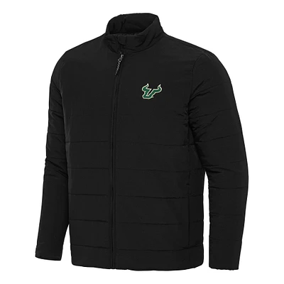 Men's Antigua South Florida Bulls Swelter Full-Zip Puffer Jacket