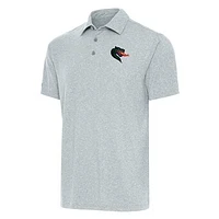 Men's Antigua Heather Gray UAB Blazers Big & Tall Par 3 Polo
