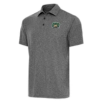 Men's Antigua Heather Ohio Bobcats Big & Tall Par 3 Polo