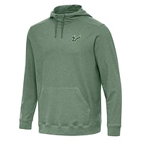Men's Antigua Green South Florida Bulls Cloud Pullover Hoodie