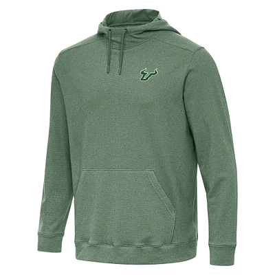 Men's Antigua Green South Florida Bulls Cloud Pullover Hoodie