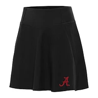 Women's Antigua Black Alabama Crimson Tide Chip Skort