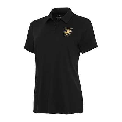 Women's Antigua Black Army Knights Reprocess Polo