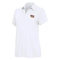 Women's Antigua White LSU Tigers Era Polo