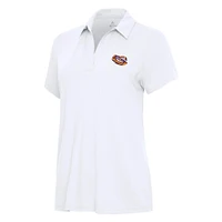 Women's Antigua White LSU Tigers Era Polo