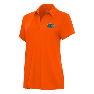 Women's Antigua Orange Florida Gators Era Polo