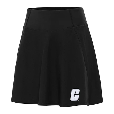 Women's Antigua Black Charlotte 49ers Chip Skort