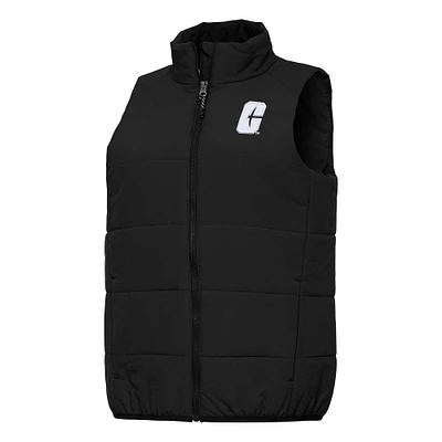Women's Antigua Black Charlotte 49ers Experience Full-Zip Vest