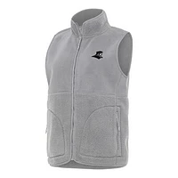 Women's Antigua  Gray Providence Friars Nostalgic Full-Zip Vest