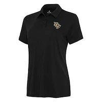 Women's Antigua Black UCF Knights Reprocess Polo
