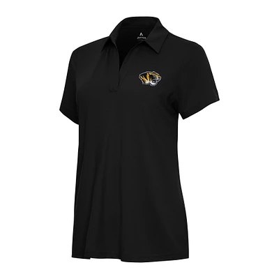 Women's Antigua Missouri Tigers Era V-Neck Polo