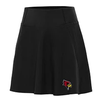 Women's Antigua Black Illinois State Redbirds Chip Skort
