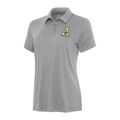 Women's Antigua Gray Appalachian State Mountaineers Reprocess Polo