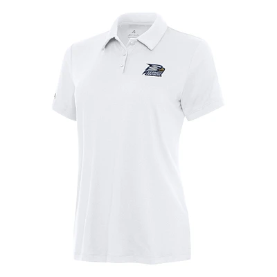 Women's Antigua White Georgia Southern Eagles Reprocess Polo