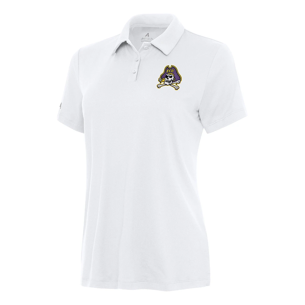Women's Antigua ECU Pirates Reprocess Polo