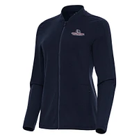 Women's Antigua Navy Gonzaga Bulldogs Continual Full-Zip Jacket