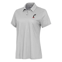 Women's Antigua  White/Gray Cincinnati Bearcats Rings Polo