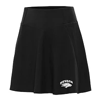 Women's Antigua Black Nevada Wolf Pack Chip Skort