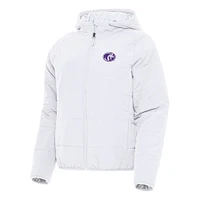 Women's Antigua North Alabama Lions Universe Full-Zip Puffer Jacket