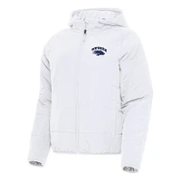 Women's Antigua Nevada Wolf Pack Universe Full-Zip Puffer Jacket